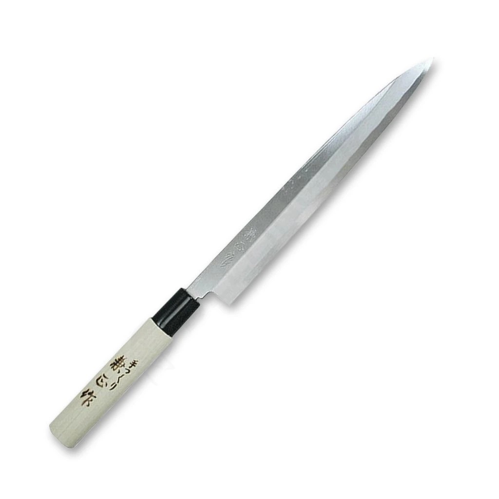 foto Japonsk� n�� Yanagiba 300mm Kanetsune Minamoto Kanemasa B-Series